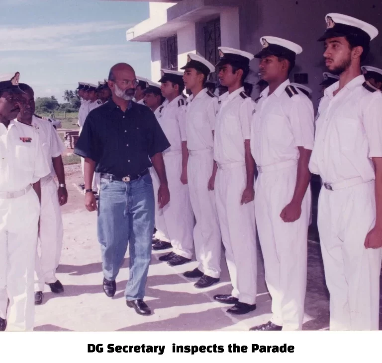 DG Secretary inspects the Parade