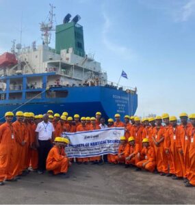 Cadet Port Visit to Tuticorin for Practical Training - November 2025