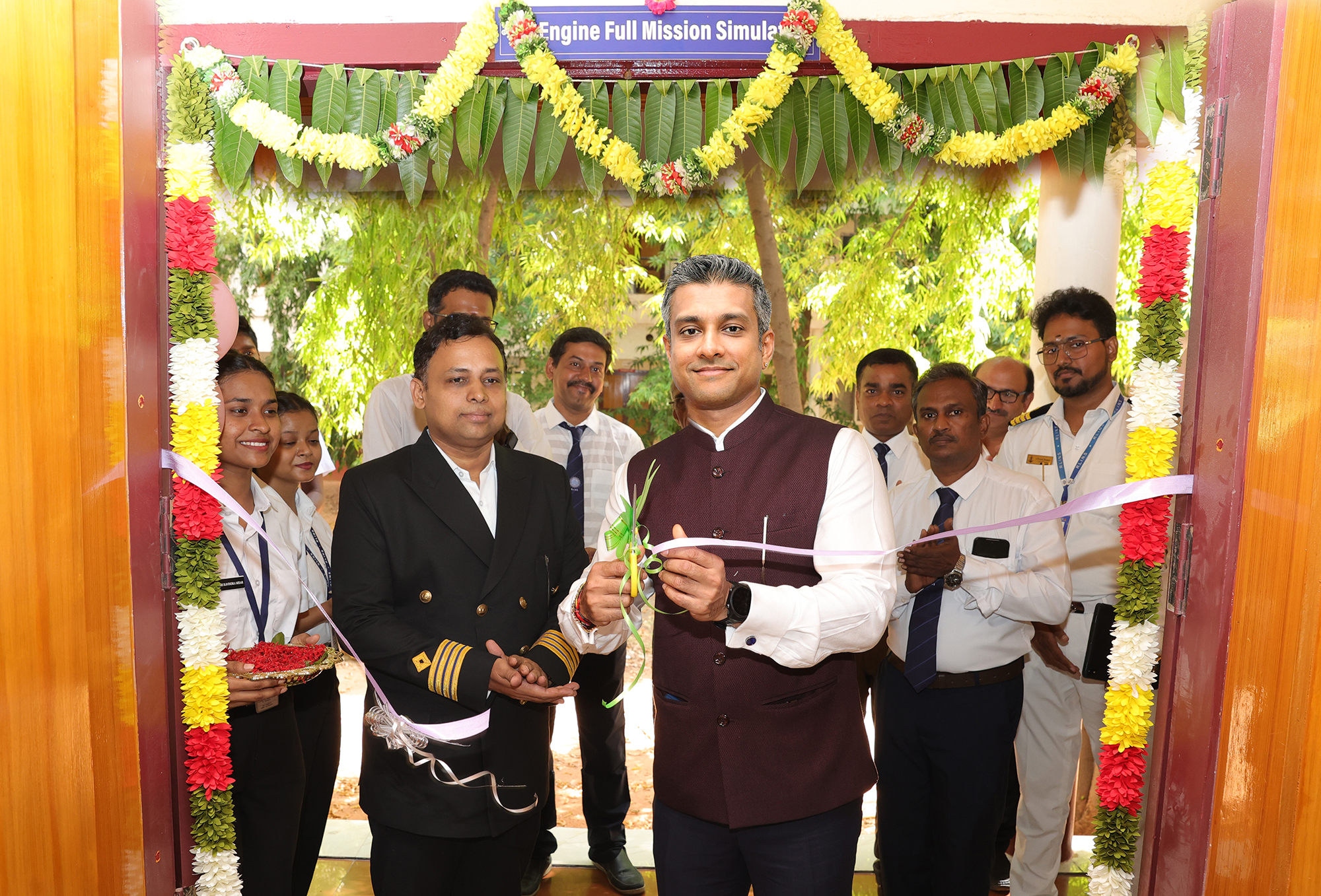 Full Mission Engine Room Simulator Inaugurated at RLINS Madurai by Capt. Aditya Ramaswamy 18 Full Mission Engine Room Simulator Inaugurated at RLINS Madurai by Capt. Aditya Ramaswamy