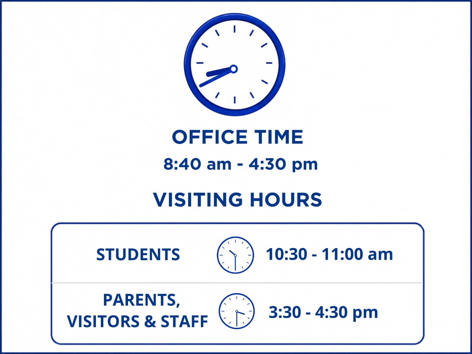 Home 1 59 Visiting Hours RLINS